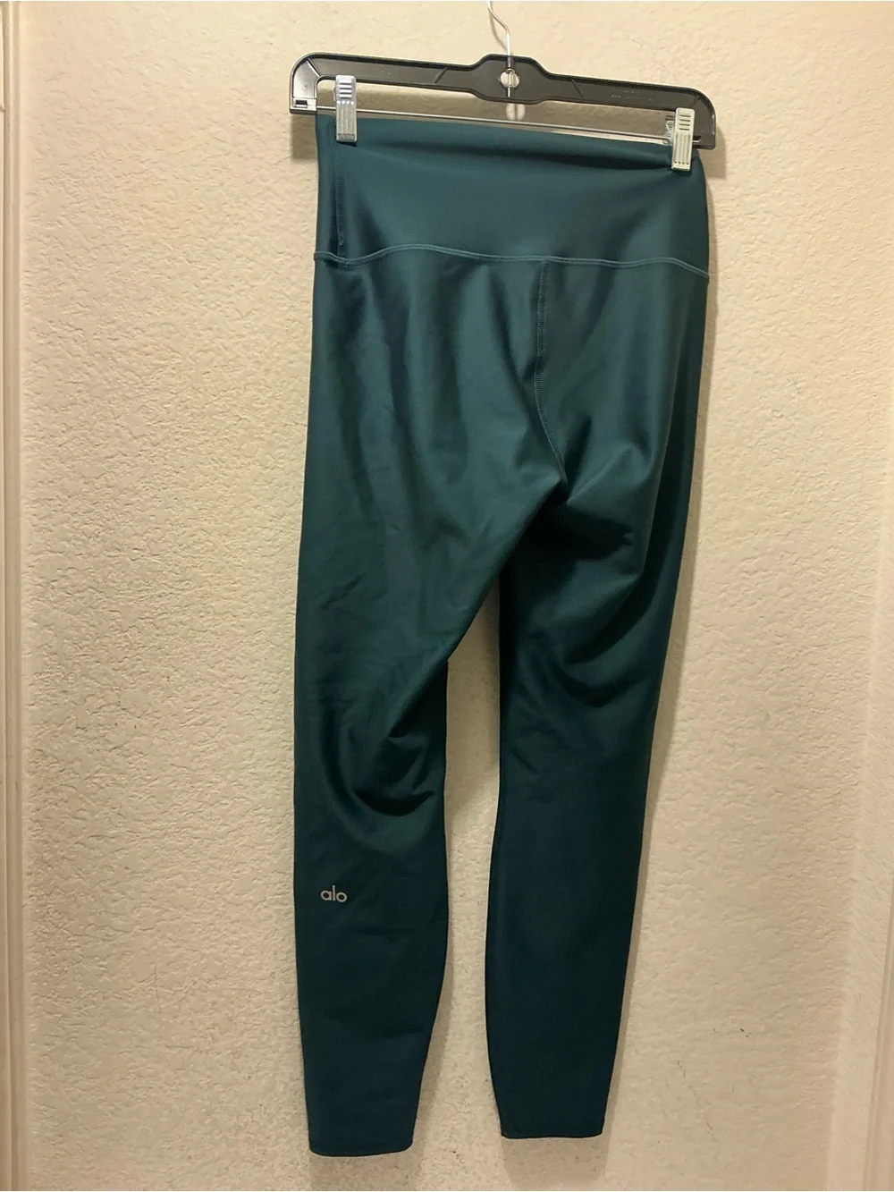 ALO Yoga High-Rise Forest Green Leggings size M